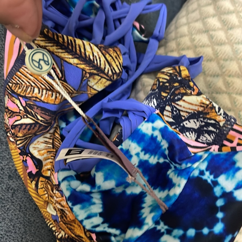 Maaji Rally Racers Reversible Bralette Bikini Top - Picture 6 of 7